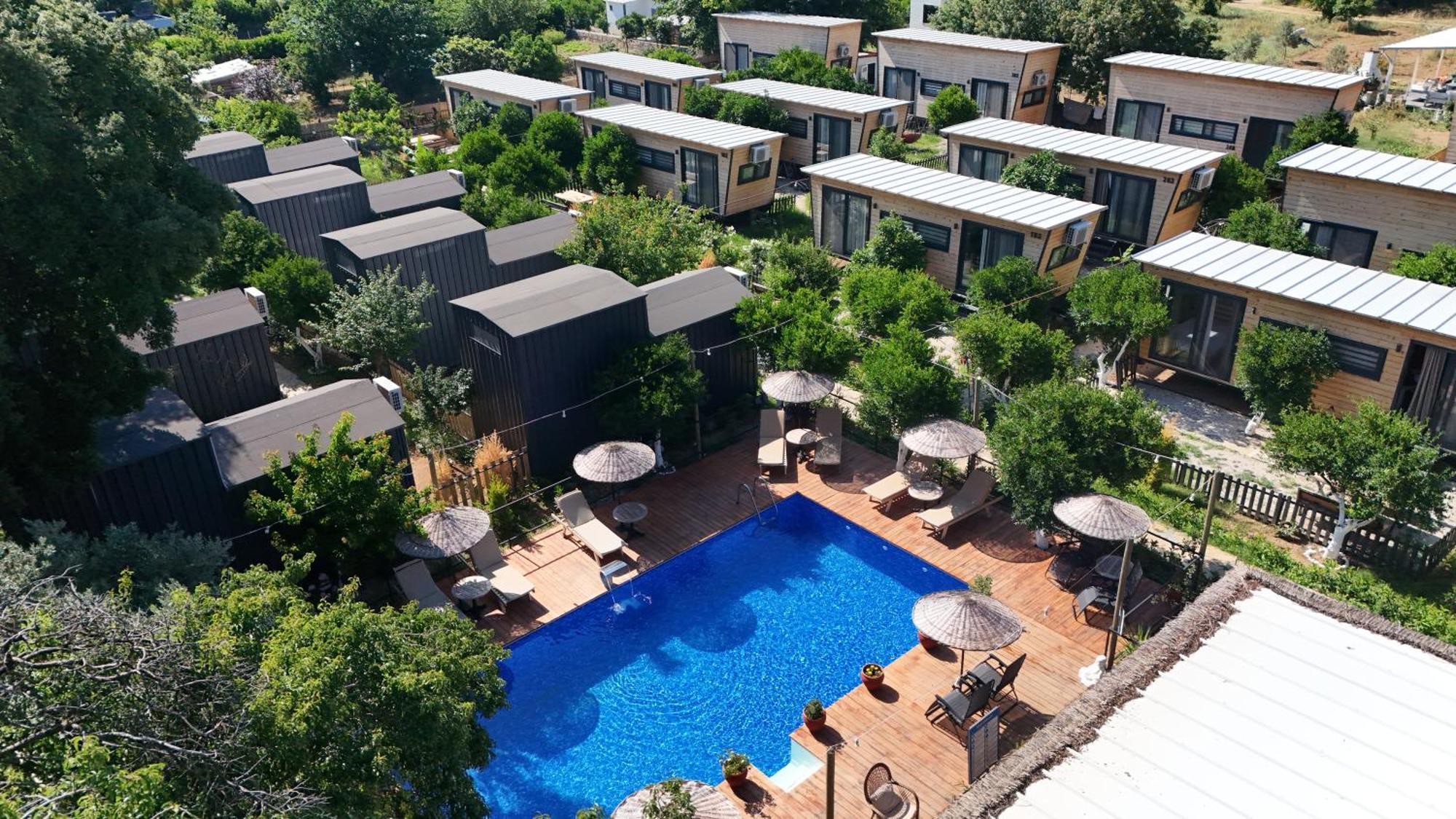 Gaia Tiny Houses Butik Hotel Bodrum Eksteriør billede