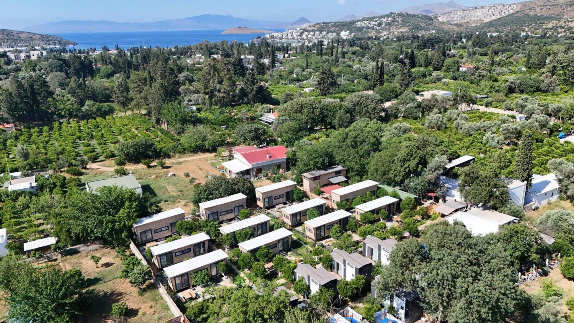 Gaia Tiny Houses Butik Hotel Bodrum Eksteriør billede